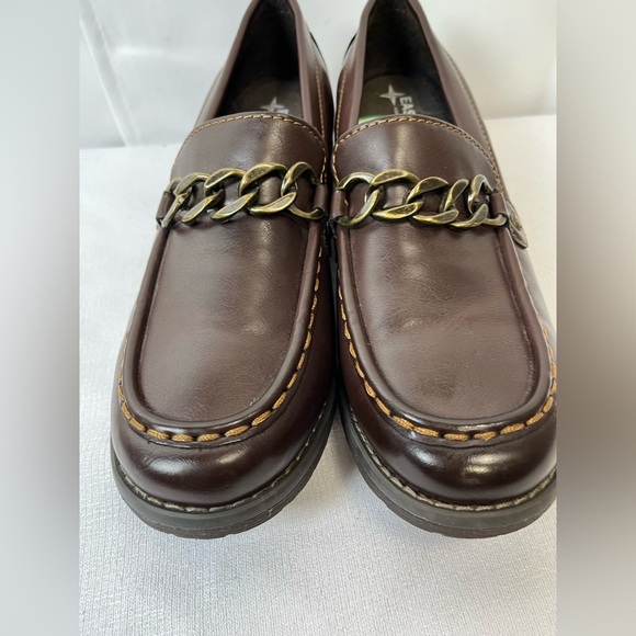 Eastland Nora Women’s Chunky Platform Brown Loafers Stylish Y2K Size 8M - Picture 5 of 9